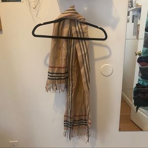Burberry scarf